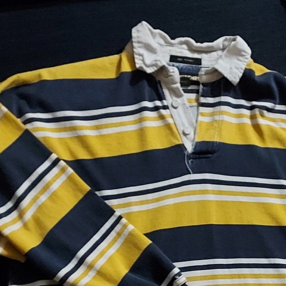 Vintage, distressed, Britches, long sleeved polo shirt for men - Picture 1 of 4